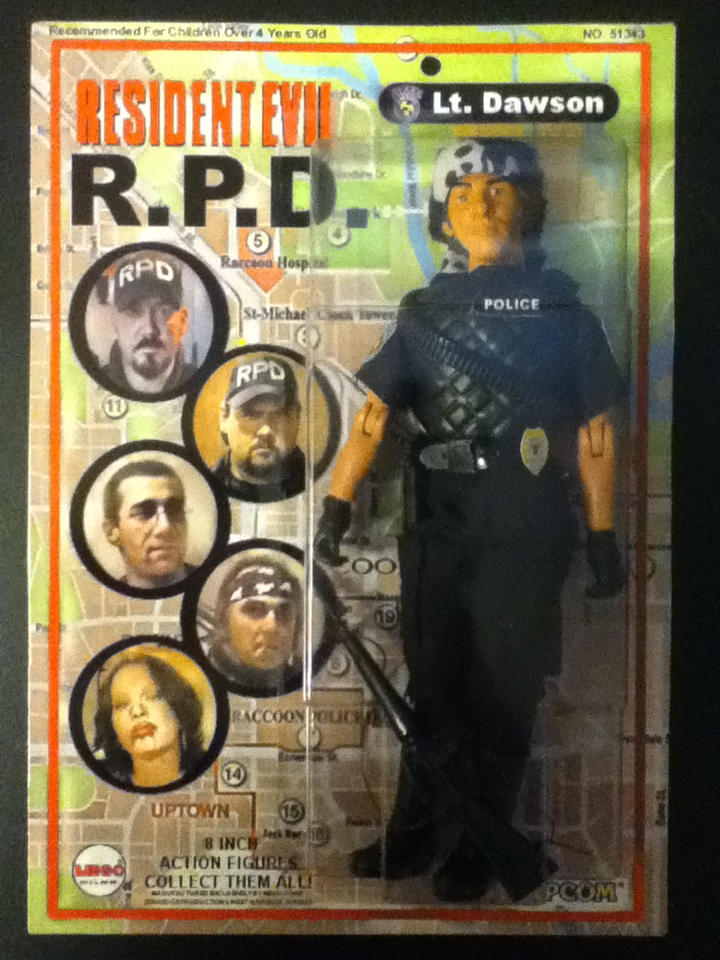 Re4 Rpd Figure Resident Evil RPD Dawson Figure by Photofanboy on DeviantArt