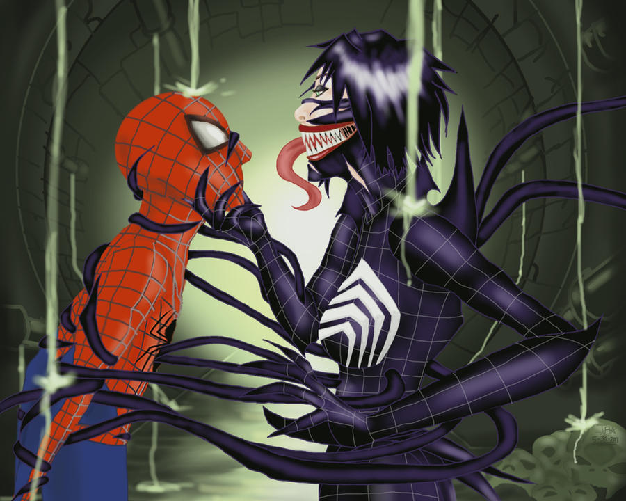 Spider-Man and Venom by Obsidian-Scion on DeviantArt.