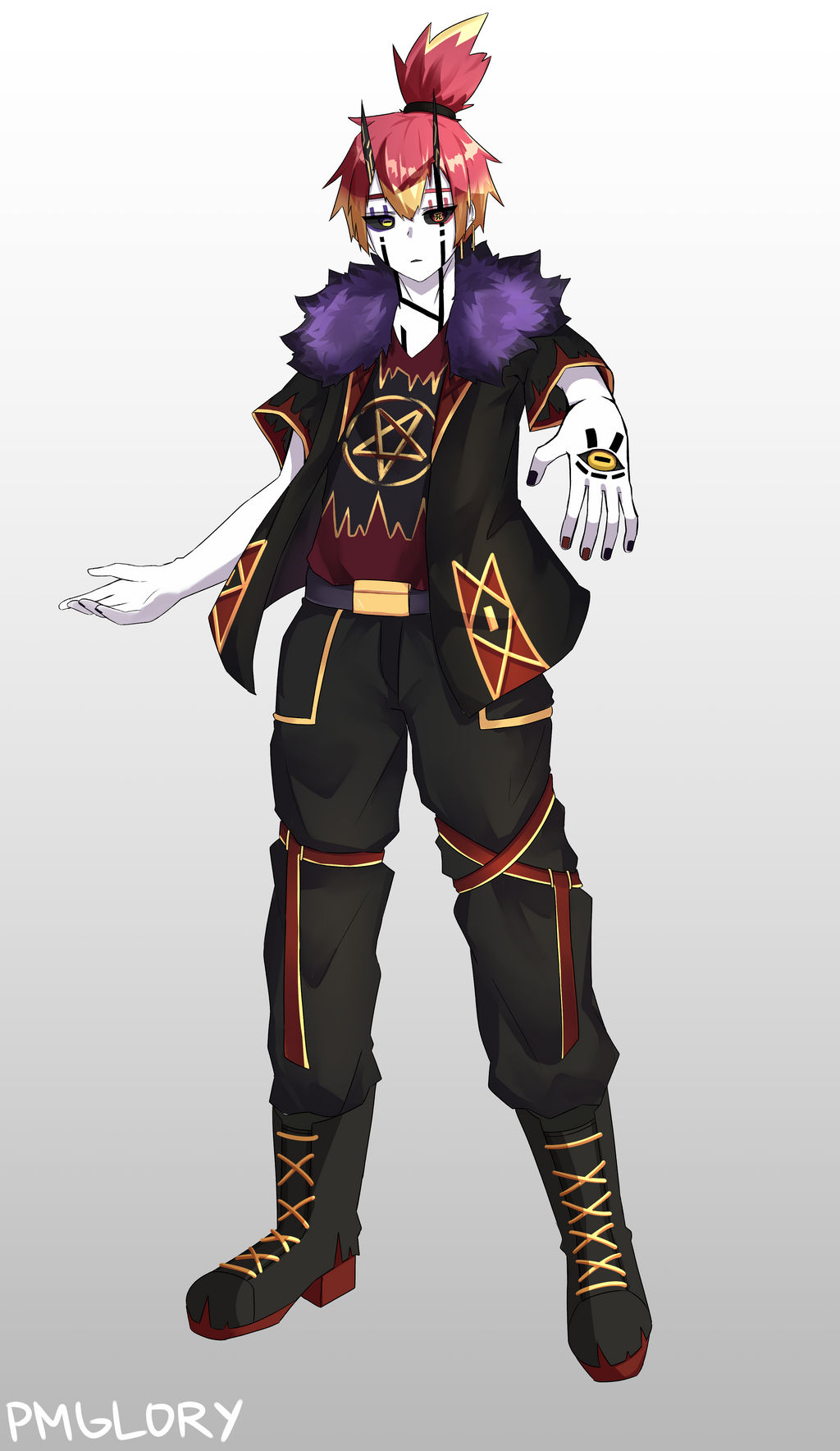 Demon Anime Character Concept by PMglory on DeviantArt