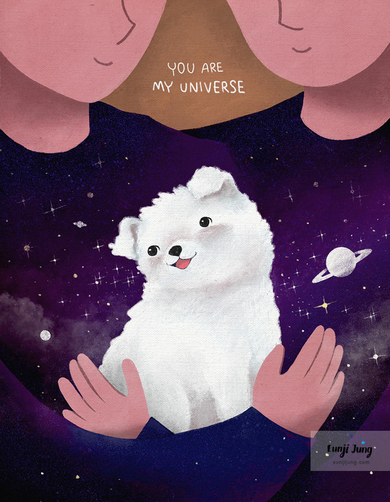 You are my universe by funkyatelier