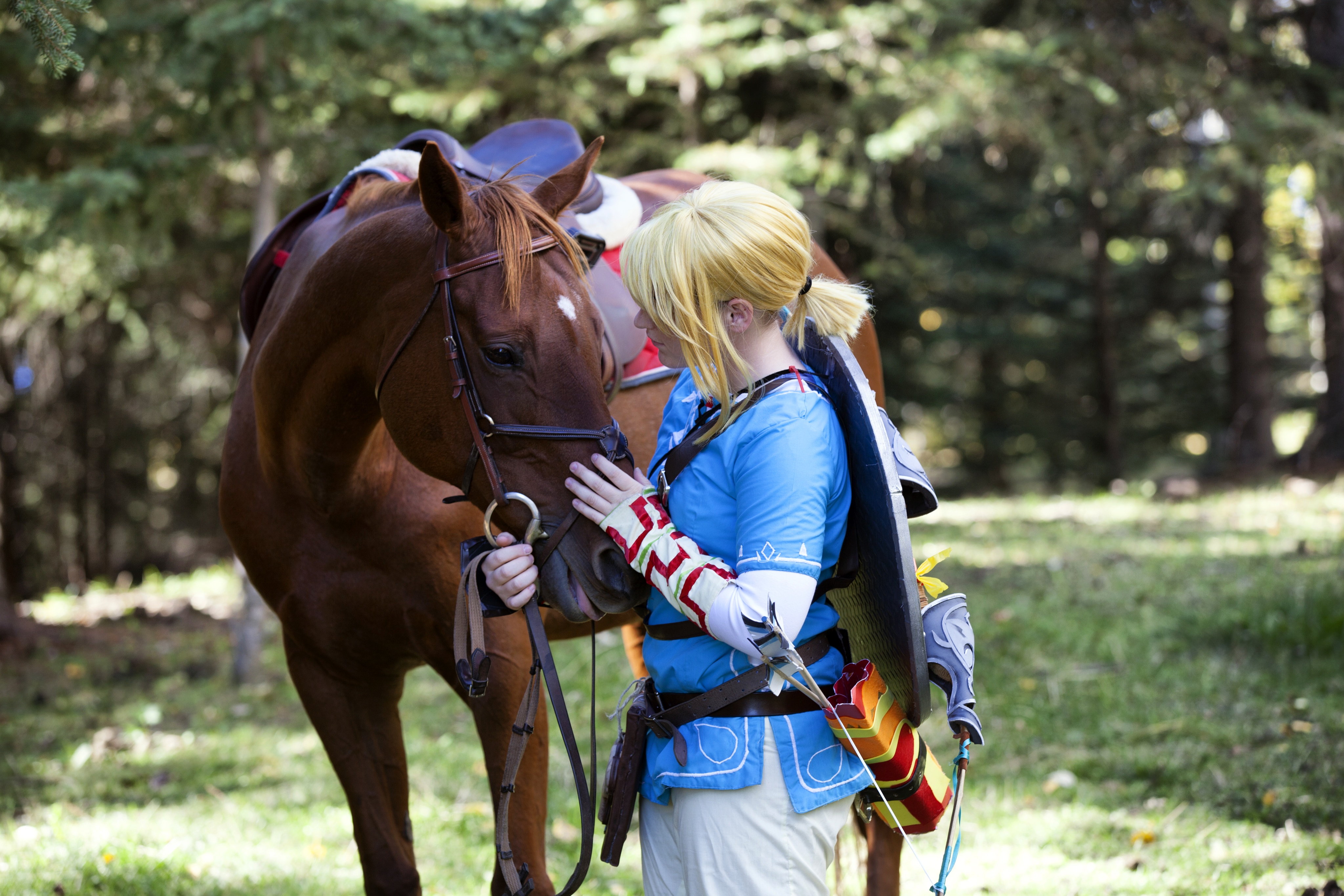 Link and Epona - Breath of the Wild Cosplay