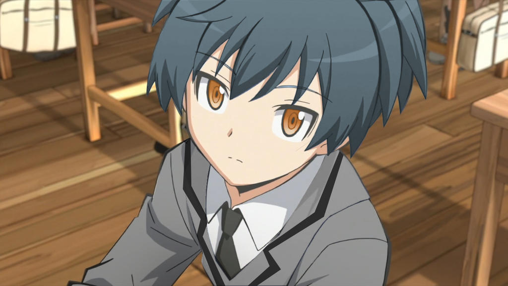 Assassination Classroom Nagisa Shiota Raven hair by Xx-DarkCrimson-xX