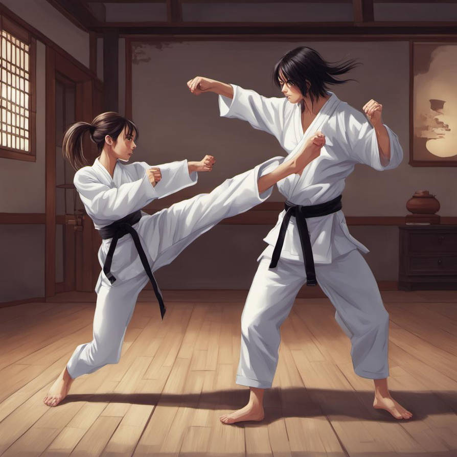 Deviantart Kick A High kick by soles786 on DeviantArt