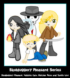The Skulduggery Pleasant Gang