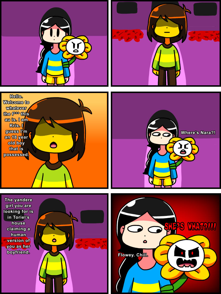 Flowey is angry by Kirbyette on DeviantArt