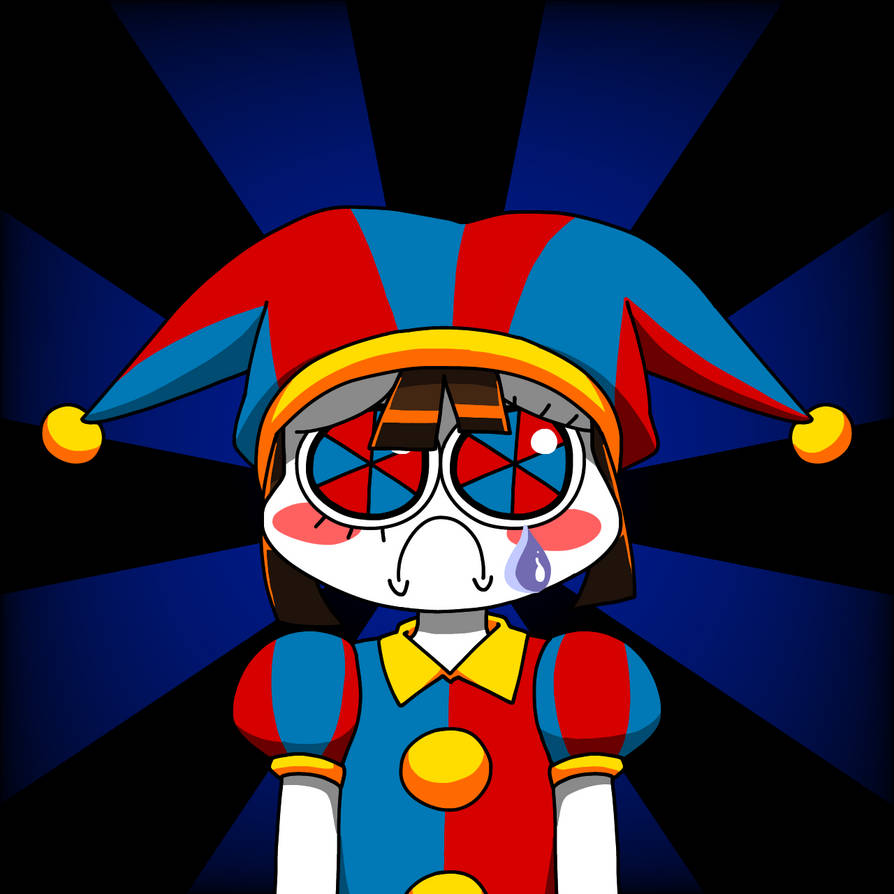 Sad Pomni By Kirbyette On DeviantArt sad-pomni-by-kirbyette-on-deviantart