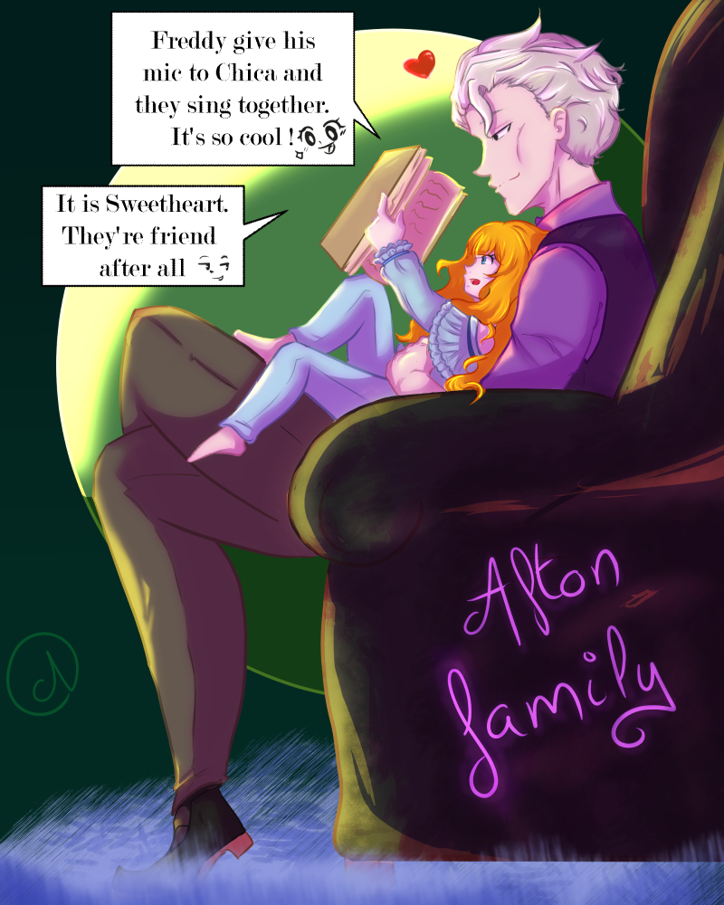 The Afton Family by PrincessRi27 on DeviantArt