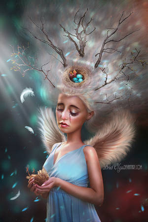 Leja the birds angel by BrietOlga Leja the birds angel by BrietOlga