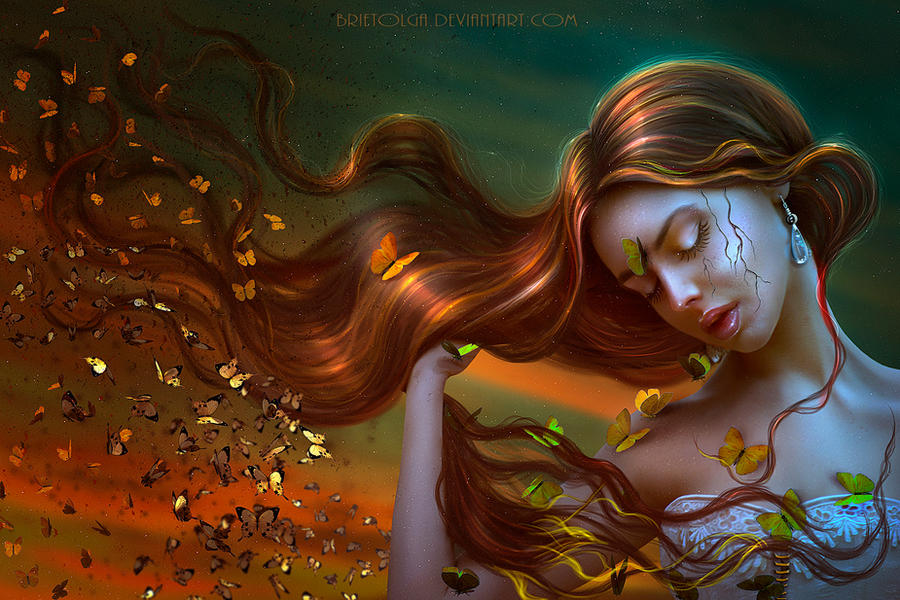 Lepidopterophobia - 5th DAILY DEVIATION! by BrietOlga