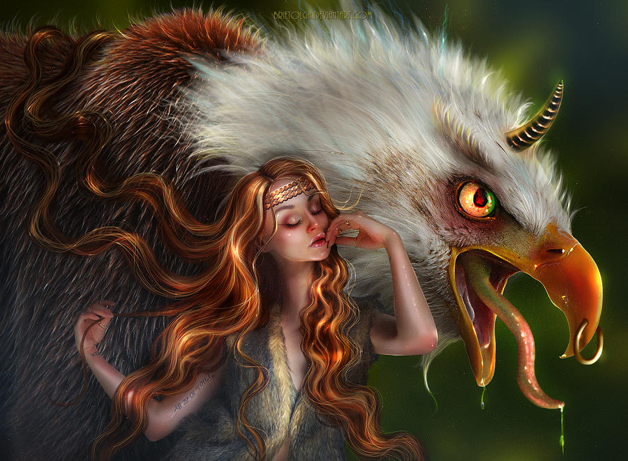Dafy And Her Sweet Pet by BrietOlga