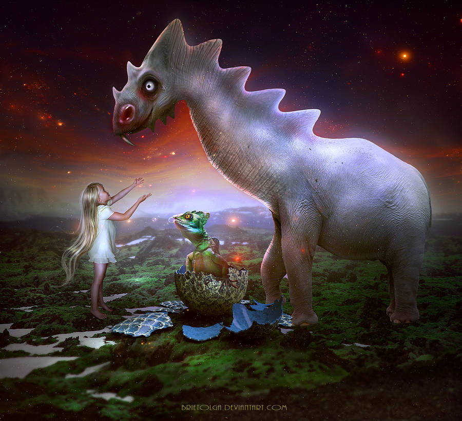 Dinomama by BrietOlga
