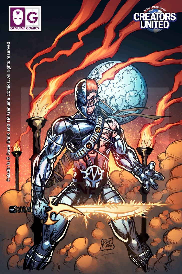 Paladin for Genuine Comics by NesTHORcolors on DeviantArt