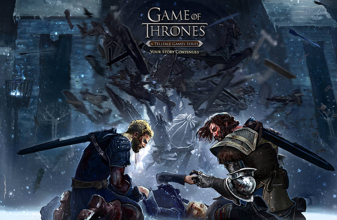 2 games series. Game of Thrones (игра, 2014). Арт game of Thrones Telltale games.