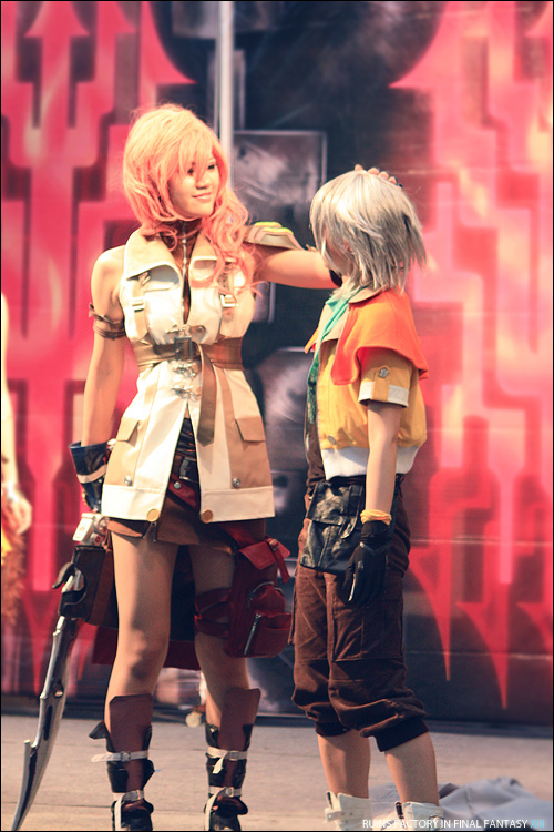 ff13 cosplay lightning hope