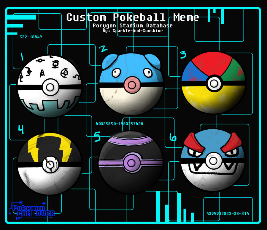 PGO Custom Pokeballs -Tatiana's Team by Inquisitive-Soul on DeviantArt