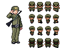 Military Trainer Sprite