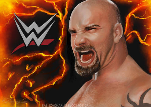 Bill Goldberg WWE portrait