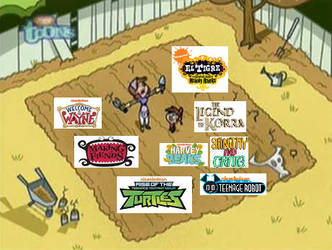 Meanwhile at Nicktoons