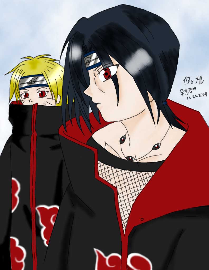 Akatsuki Itachi Naruto By Kv On Deviantart