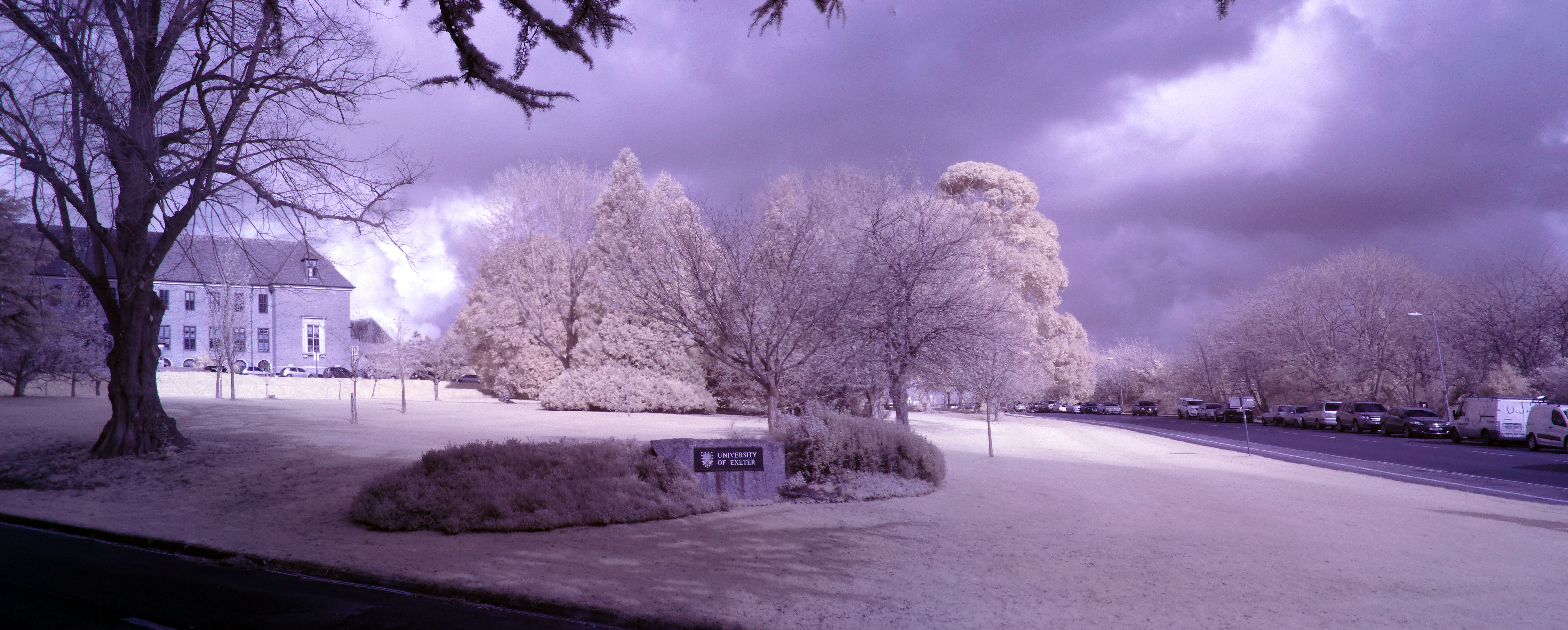 Exeter University in Infra-Red