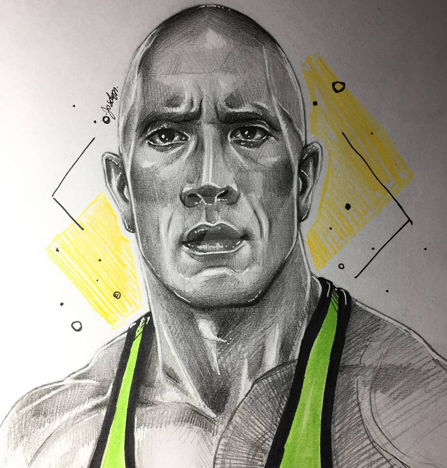 - Dwayne Johnson - by JoshiiBlack on DeviantArt