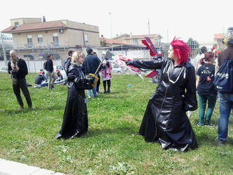 Axel and Roxas (romics 2015)