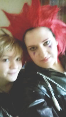Axel and Roxy cosplay
