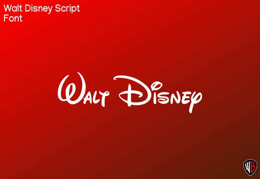 walt disney script font by WBBlackOfficial on DeviantArt