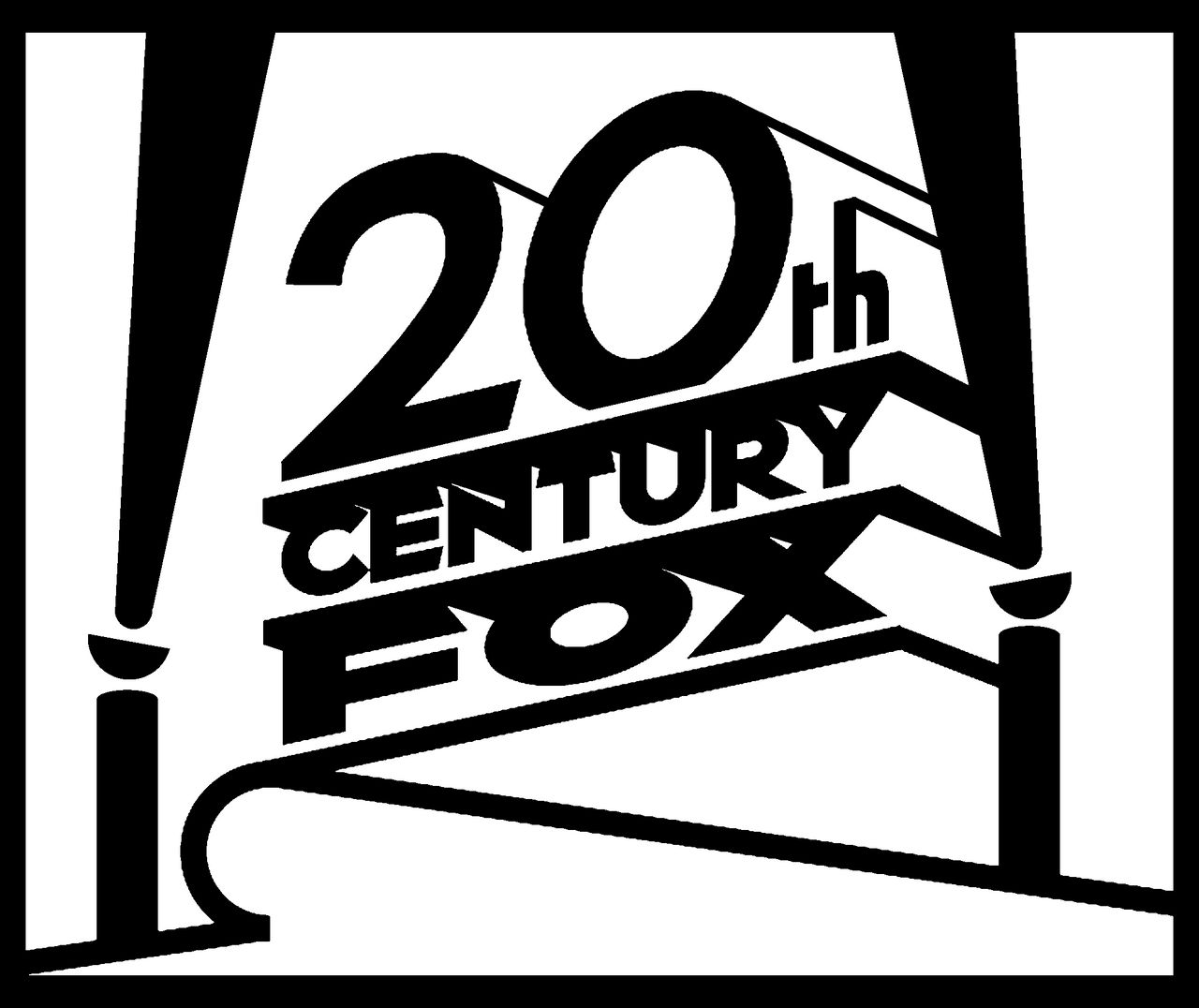 20th Century Fox logo 1953-1987 by WBBlackOfficial on DeviantArt