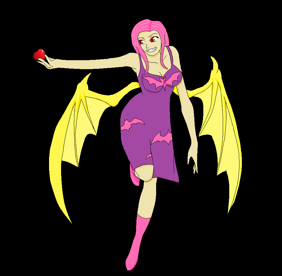 Flutterbat Deviantart Front Flutterbat by demongirl222 on DeviantArt