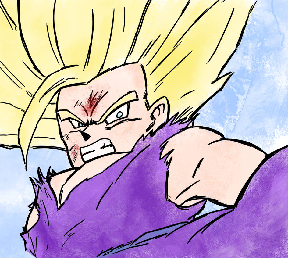 Gohan's RAGE by SmaugxThexGolden on DeviantArt