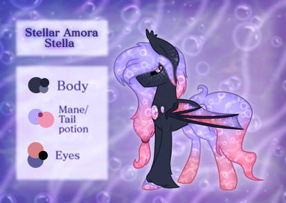 .:Ref:. Stellar Amora -Potionnette Pony Mascot-