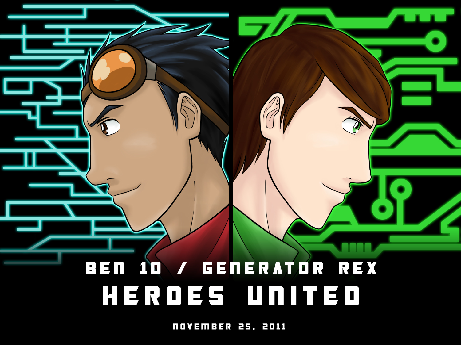 Heroes United Ben10 x generator rex _ _ _ @thatboy_studio #ben
