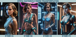 Emma Watson - Erotic Cyborg Transformation