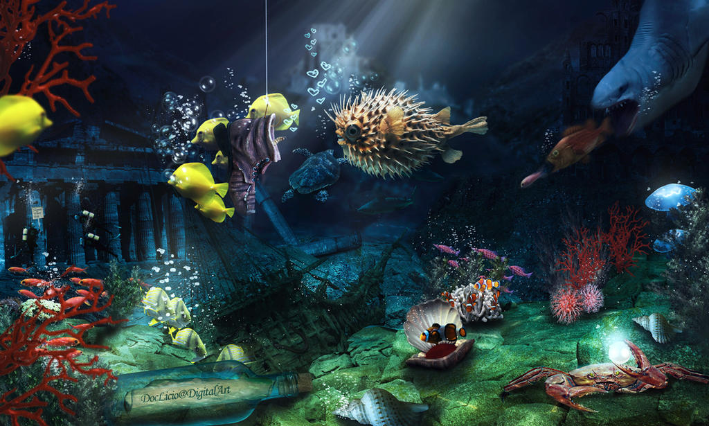 Life under the sea by doclicio