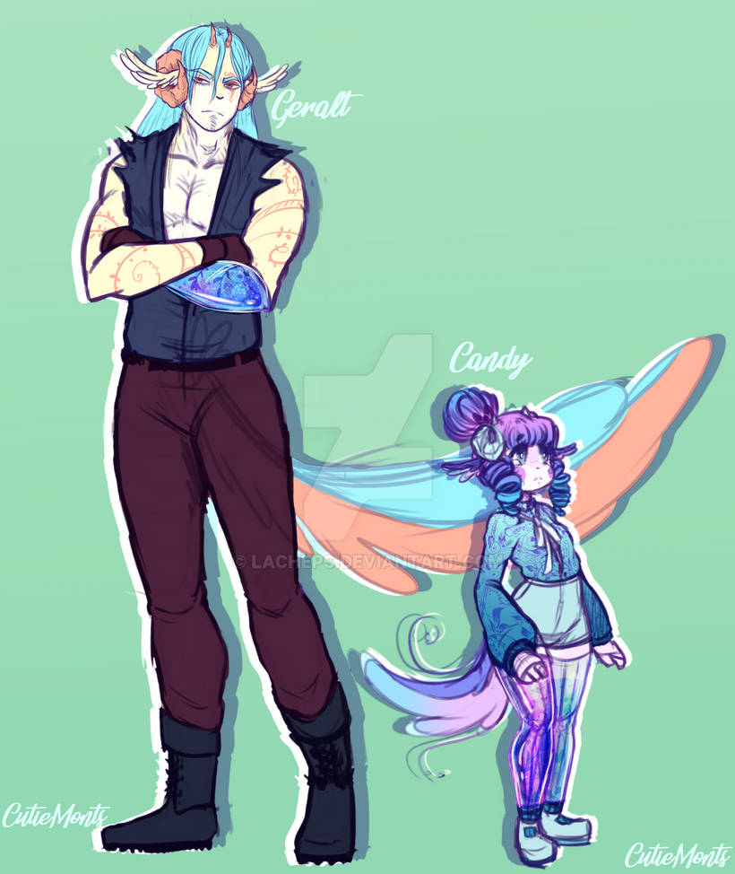 Gerald and Candy by LaCheps on DeviantArt