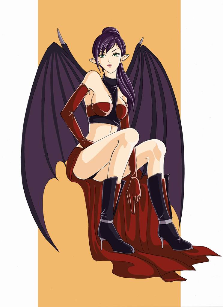 Sexy Bat Girl by Kairei on DeviantArt