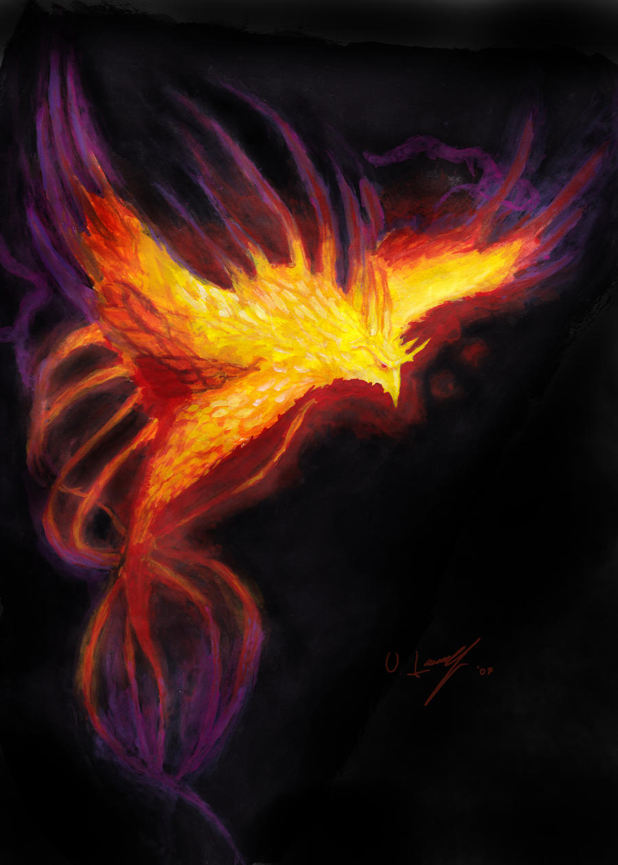 Phoenix Rising by Victor-Lam-art on DeviantArt