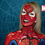 Stan Lee Tribute - Spiderman body paint