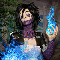 Dabi - Bodypaint / Cosplay by Vitani4000