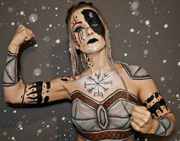 Viking Warrior - Body Paint
