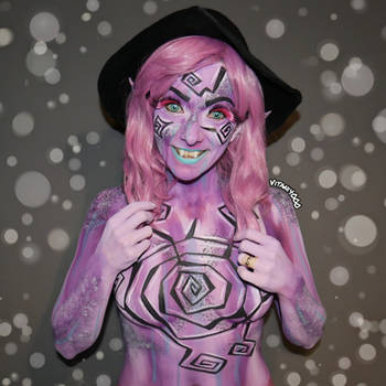 Elvish Witch Queen - Body paint