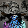 Grinning Poison Witch - Body paint