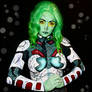 Gamora Comic book version - Bodypaint