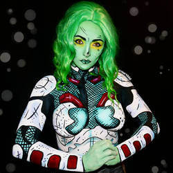 Gamora Comic book version - Bodypaint