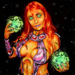 StarFire DC - Bodypaint by Vitani4000