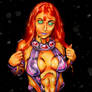 StarFire (Princess Koriand'r) - Bodypaint