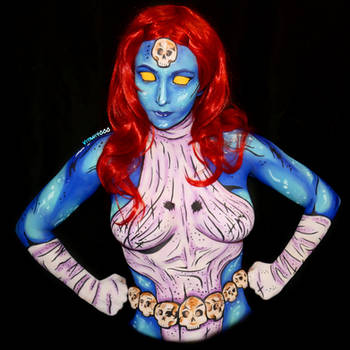 Mystique Bodypaint, Comic book version