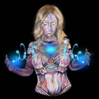 Emma Frost (Marvel) - Bodypaint