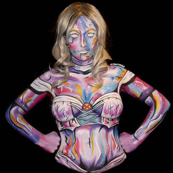 Emma Frost Mutant - Bodypaint